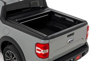 Ford Maverick Powered Retractable Bed Cover - Rough Country - Powered Retractable, 4'6